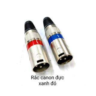 Rắc jack canon đực và cái ( xanh đỏ )