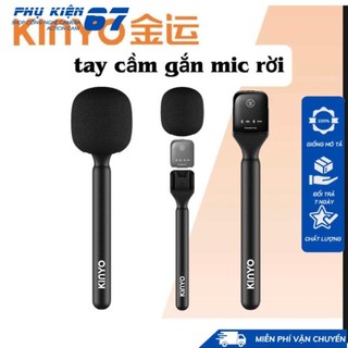 Tay cầm gắn mic không dây, tay gậy gắn mic không dây phụ kiện máy quay PHỤ KIỆN 67VN