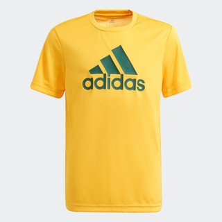 Adidas Tập luyện Áo thun Big Logo adidas Designed To Move Trẻ em Vàng GS8896