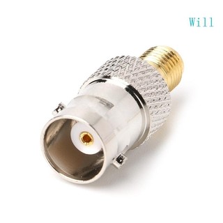 Sẽ bnc nữ cắm vào sma nữ jack ăng ten adapter đồng kết nối chuyển đổi