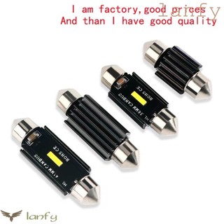 Bóng đèn LED LANFY Festoon CSP, Đèn vòm đọc sách siêu sáng, Trần đèn vòm cho đèn cửa ô tô Đèn đọc sách màu trắng siêu sáng Đèn vòm ô tô nội thất ô tô