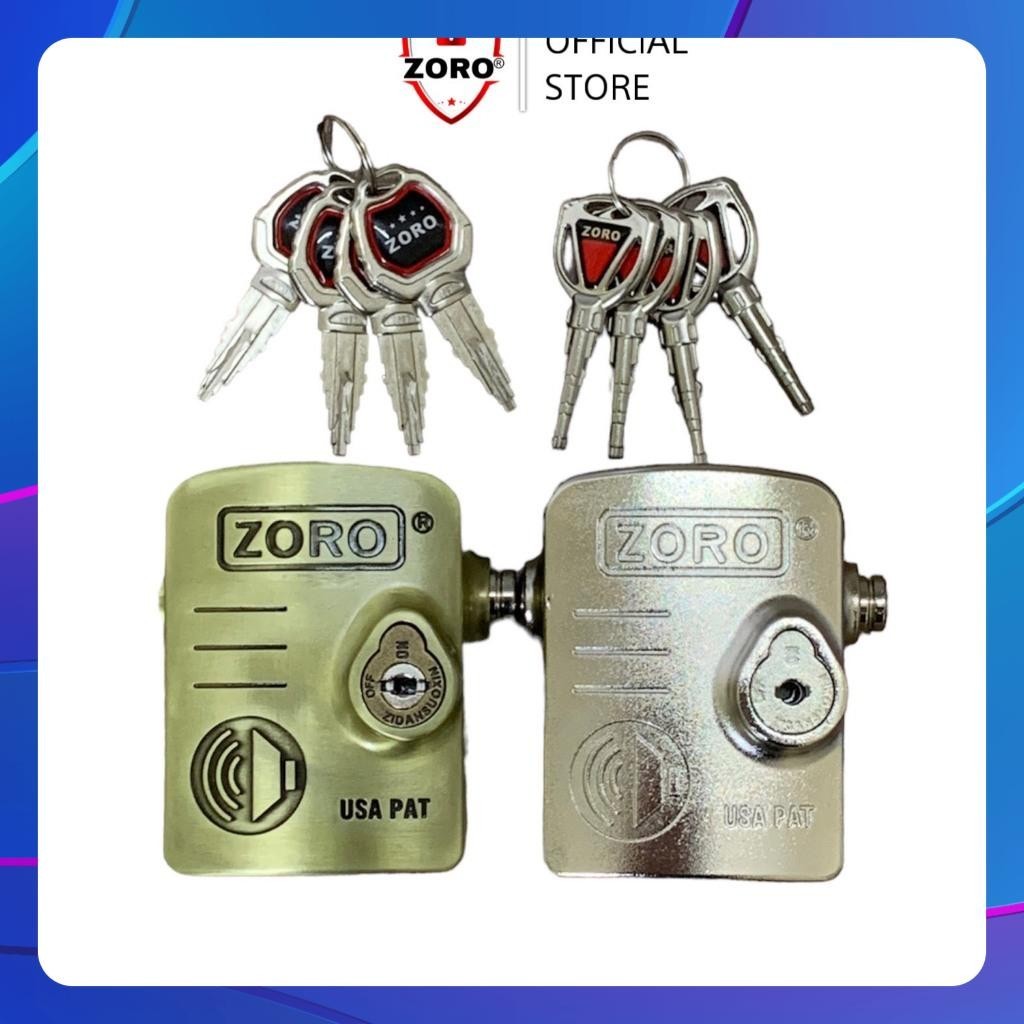 Ổ khóa chụp báo động chống trộm ZORO an toàn chống trộm - ổ khóa chống cắt toàn, chống cắt khoen cửa, ổ khóa chống trộm