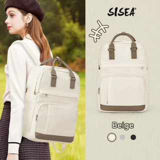 Balo đi học du lịch SISEA nhiều túi sức chứa lớn đơn giản đa năng chống bụi chống nước unisex