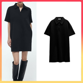 Zar Spring Phong Cách Mới Nữ Áo Sơ Mi POLO Tay Ngắn Cổ Áo Sơ Mi Ngắn 5070154