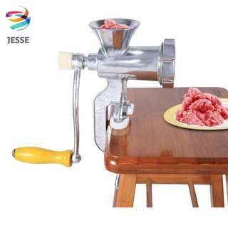 Máy xay thịt bằng tay đế kẹp bàn inox jesse.