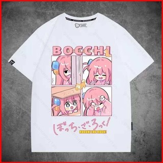 Ys BOCCHI THE ROCK Cosplay vải 3D mùa hè Áo thun ngắn tay Anime
