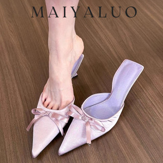 MAIYALUO Dép nữ dép bánh mì 2024 HOTSALE dép cross Cá tính Chất lượng cao Thoải mái Chống thấm nước FYT24307D7 10Z240308