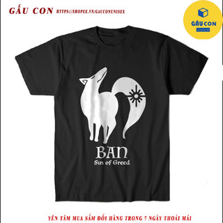 HOT Áo thun Nanatsu No Taizai Ban (Black) ngắn tay