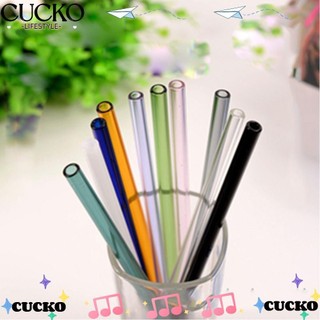 Cucko 4 ống hút uống trà cưới thanh pyrex glass