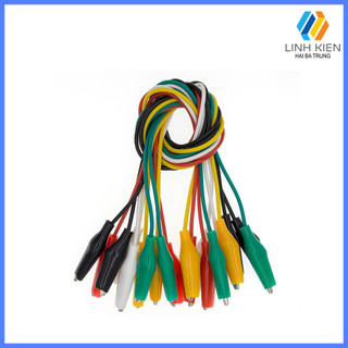 Dây đầu kẹp cá sấu 10 dây 50cm