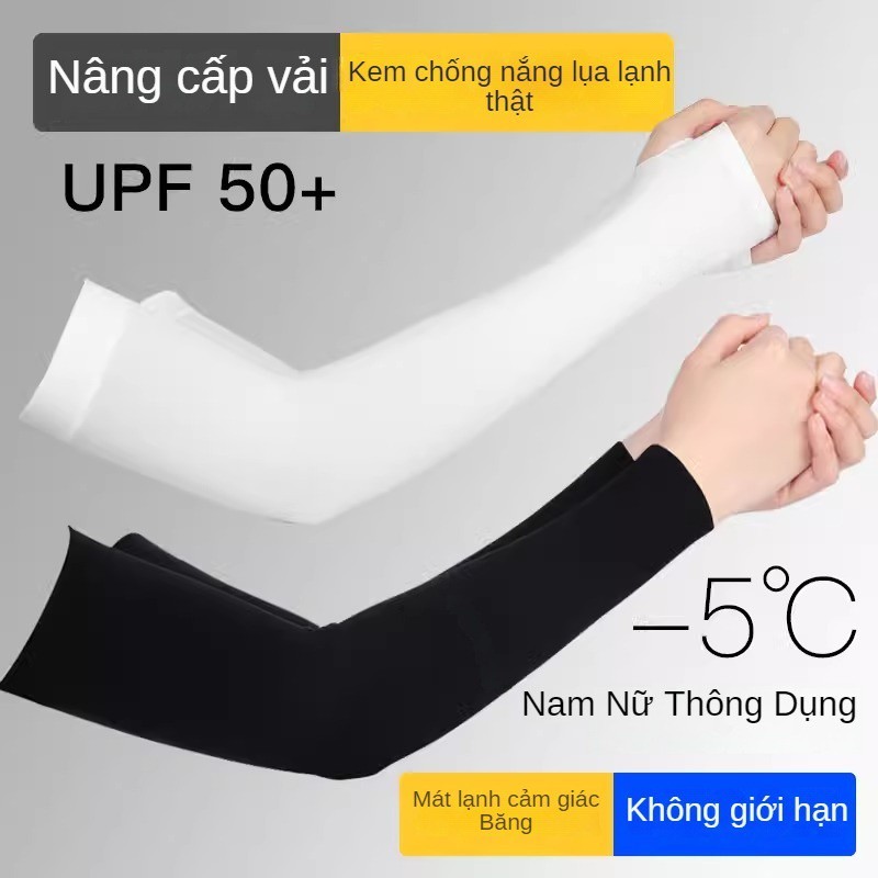 ăng tay bao tay chống nắng nam nữ, vớ tay ống tay du lịch chống tia UV, chất liệu vải Hàn co giãn mát lạnh dễ chịu