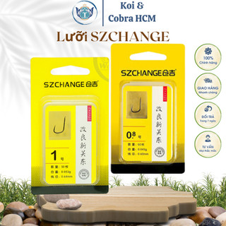Lưỡi szchange - lưỡi câu cá form chép đen dày