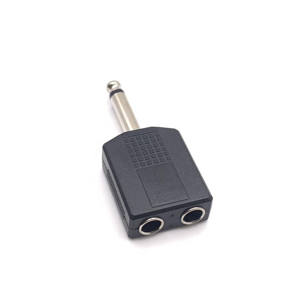 Đầu Chia Jack 6 Ly Mono, Stereo XS-10 Chất Lượng - Jack 6.5 1 Ra 2 Giá Tốt - Jack 6 Ly Ra 2 Đầu   --