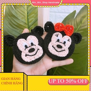 FREESHIP 50K - TÚI ĐỰNG TỎI CHO BÉ SINH NĂM CHUỘT HÌNH MICKEY