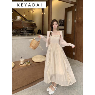 KEYADAI váy Đầm váy nữ body đầm Fashion Minimalist Comfortable INS WLQ2430I7B 13Z240325