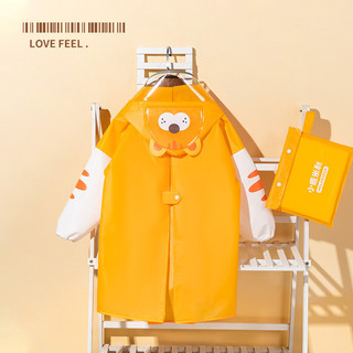 Áo mưa đi bộ đường dài hình hổ / thỏ hoạt hình AYUER cho bé trai và bé gái, áo mưa chống nước ngoài trời cho trẻ em tiểu học