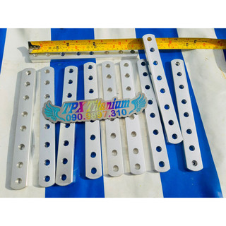 Pát pô nhôm cnc chế nối giữ pô - dài 22cm