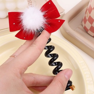 Dây Buộc Tóc Nơ Pompom