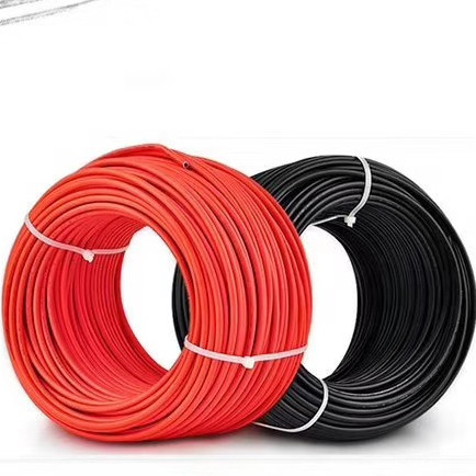 Dây cáp PV, Dây nối pin mặt trời, solar, PV-F 1x4mm2 1000VDC TUV ruột 56x0.25mm2. Bán trên 5m