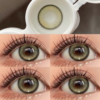 2 chiếc (1 đôi) Ống kính tiếp xúc màu nâu xanh lá cây SUGARPLUM