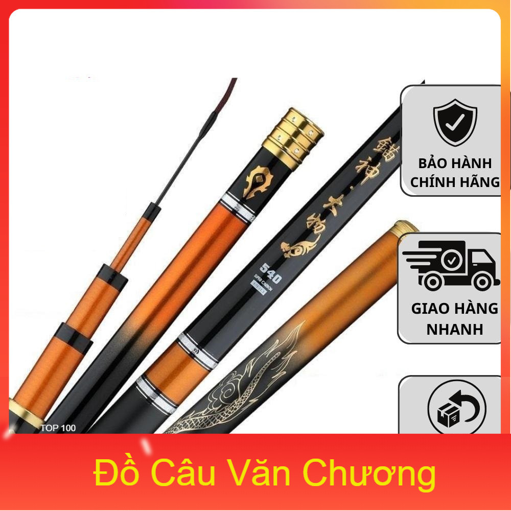 Cần Câu Tay Đế Vương Chư Hầu 6H Chuyên Săn Hàng , Cần Cầu Đài 6h Đế Vương (TẶNG 1 NGỌN PHỤ )