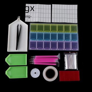 YYlingx dụng cụ làm tranh đính đá tự làm 5D tiện dụng