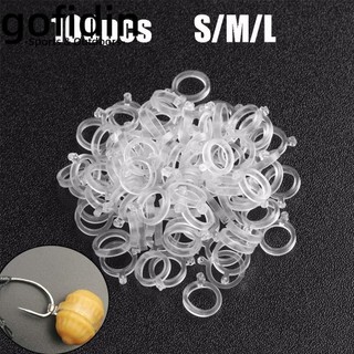 gofidin dây chun silicon trong suốt dùng để cố định mồi nhử cá