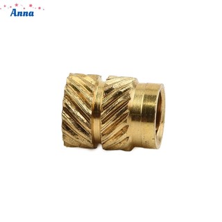 【Anna】Threaded Insert 100PCS Self-clinching Nut Type Brass High Quality Hardware