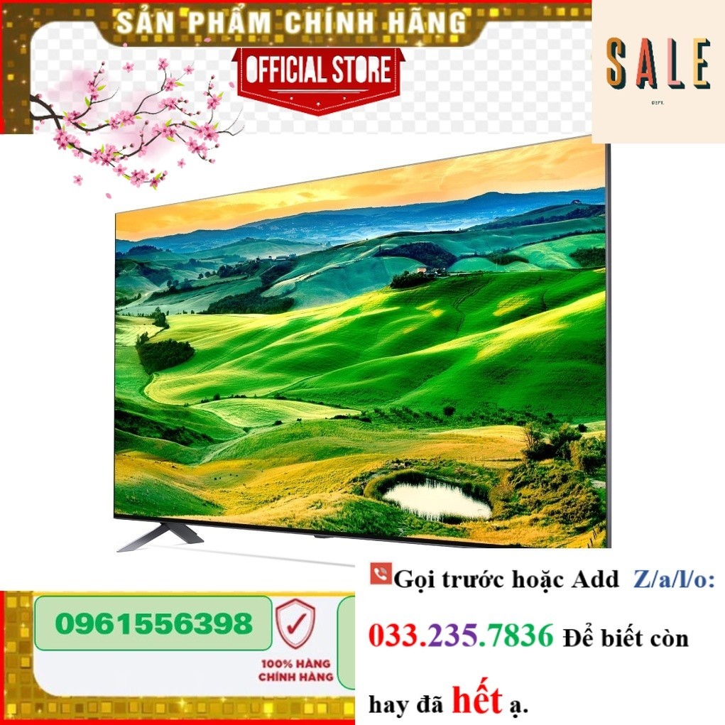 SỐC 55QNED80SQA - Smart Tivi QNED LG 4K 55 inch 55QNED80SQA