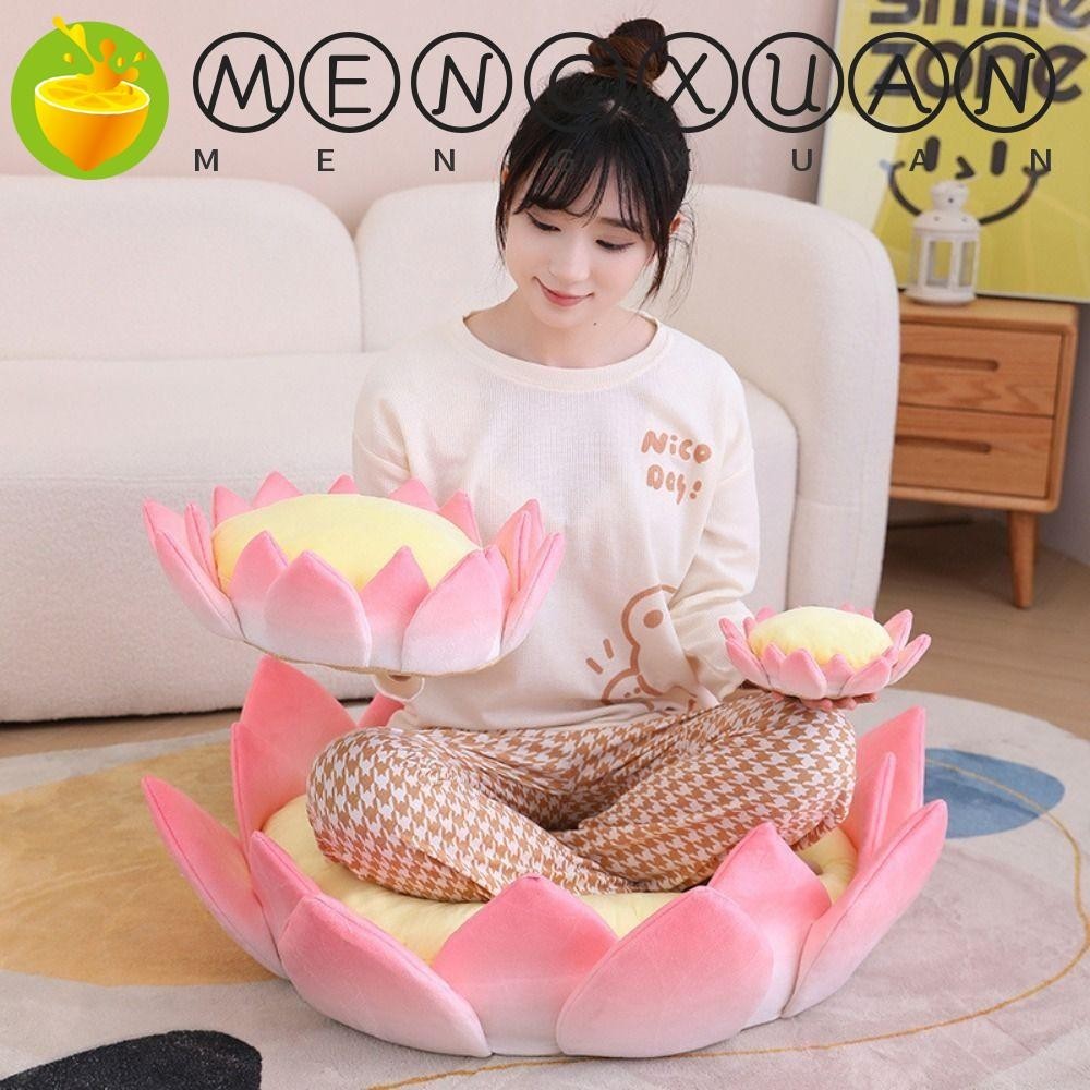 Mengxuan Lucky Lotus Sang Trọng Đệm Đồ Chơi Trẻ Em Kawaii Putuan Đệm S