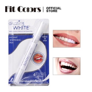 Kem làm trắng răng quay màu trắng Dazzling, Bút làm trắng răng 2,5ml