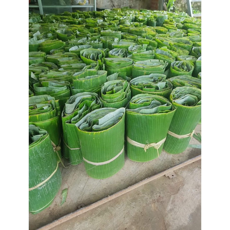 1KG LÁ CHUỐI TƯƠI DÙNG ĐỂ GÓI BÁNH, GÓI XÔI