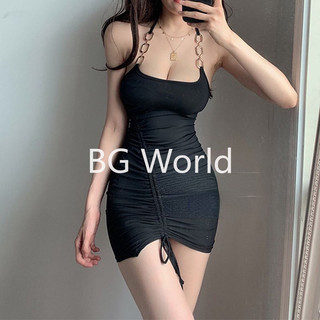 Váy dây buộc gợi cảm của Mỹ, váy quấn dây, thích hợp cho bữa tiệc thông thường