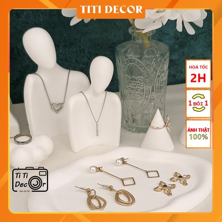 Tượng Nửa Người TiTi Decor, Tượng Decor Nhà Cửa, Cửa Hàng, Đạo Cụ Chụp Ảnh...
