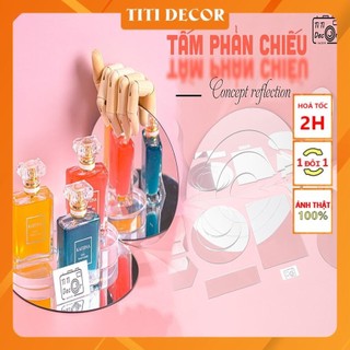 Gương phản chiếu trang trí chụp ảnh sản phẩm, phông nền phụ kiện chụp ảnh mỹ phẩm giầy dép trang sức thức ăn TiTi Decor