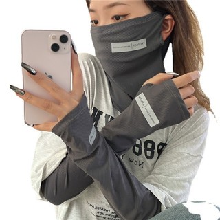 Chống tia cực tím Băng Tay Mùa Hè Mỏng Thoáng Khí Chống Nắng Phù Hợp Với Khẩu Trang Kích Thước Lớn Lái Xe Đạp Ngoài Trời Rời