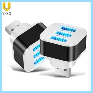 Bộ chuyển đổi 3 cổng usb2.0 hub bộ sạc điện thoại di động nhanh có đèn báo led