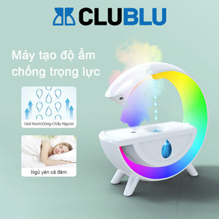 -clublu- máy phun sương tạo ẩm không khí chữ g đèn led dung tích lớn máy tạo độ ẩm máy phun sương