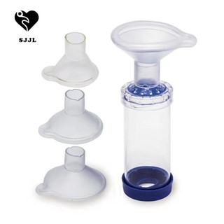 SJJL Buồng hít khí nén, có cốc đựng mặt nạ Miếng đệm hen suyễn di động, miếng đệm hen suyễn bền bỉ Cốc hít đa năng Chó mèo Động vật