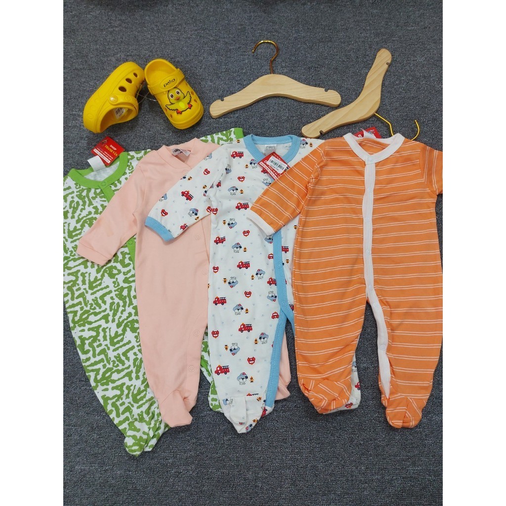 Bodysuit tay dài bé trai sơ sinh 2852