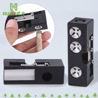 Huayueji Pool Cue Tip Corrector, Công cụ sửa chữa 10 trong 1 Cue Tip Shaper, Phụ kiện Thiết bị bi-a Sửa chữa hiệu quả Snooker Pool Cue Shaper Bida