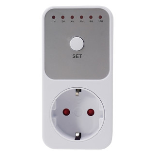 NEW>>Timer Socket Socket Controller Timing Socket White 240V/50Hz Countdown