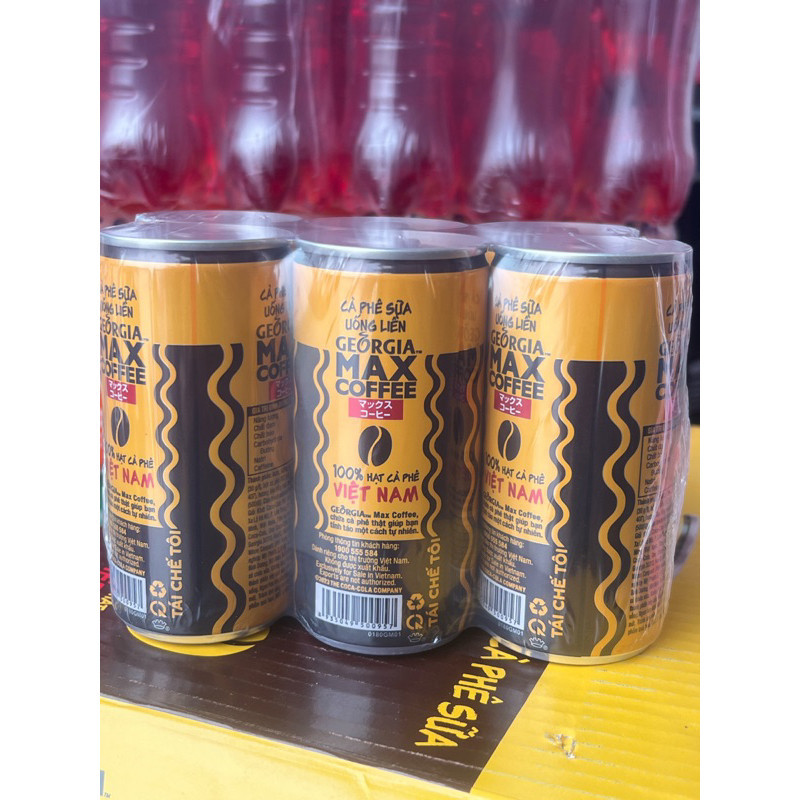 Cà Phê Sữa Uống Liền Georgia Max Coffee 180ml