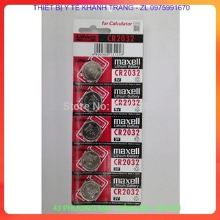 Pin maxell, panasonic CR2032  lithium 3V lắp điều khiển, remote, máy đường huyết, đồ chơi