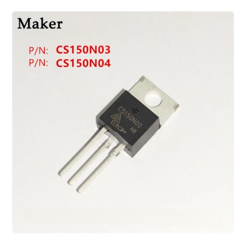 5 / 2 / 1 Cái CS150N03 CS150N04 CS150N04A8 150A 30V 40A CS150N03A8 MOS Ống Hiệu Ứng Trường Nguyên Bả