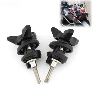 Cặp R1200 GS Kính Chắn Gió Khóa Điều Chỉnh Vít Kính Chắn Gió Gắn Kẹp Bu Lông Cho Xe BMW R1200GS ADV Phiêu Lưu R1200 GS 2004-2016