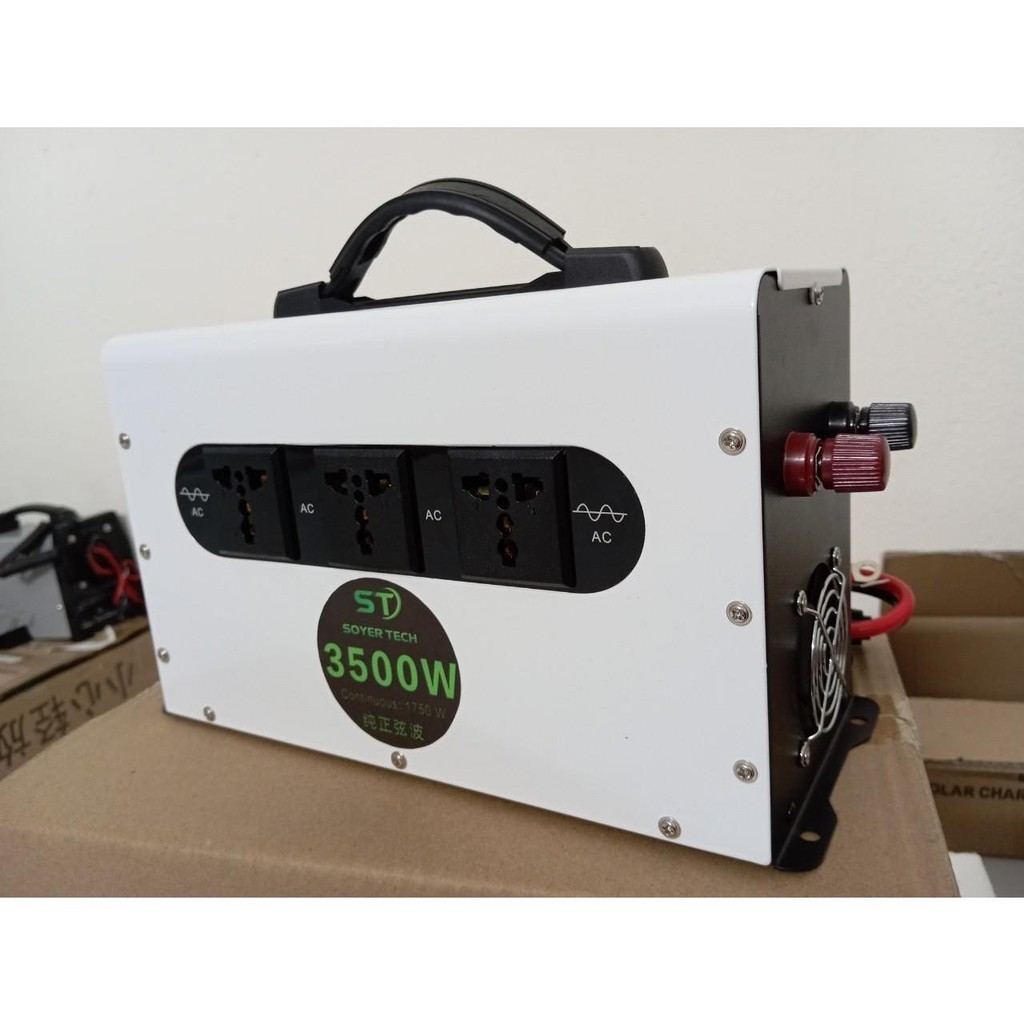 Bộ chuyển đổi điện SOYER TECH   Sin Chuẩn 48V-3500W- Mẫu mới  2024 . SOYER TECH  3500w-48V  sang 220