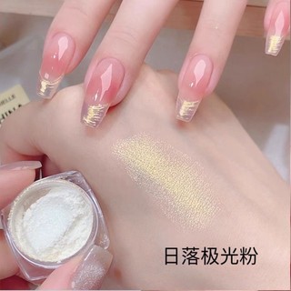 Tráng gương ánh vàng nhạt bột tráng gương