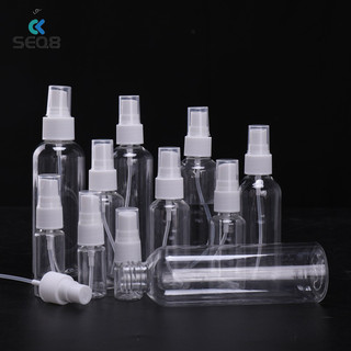 1x Chai rỗng trong suốt Hộp nhựa có thể nạp lại Hộp đựng rỗng mới