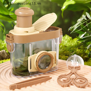 Artgloriouslong Bug Viewer Ngoài Trời Hộp Côn Trùng Kính lúp Quan Sát Bộ Côn Trùng Bắt Lồng Trẻ Em Khoa Học Thiên Nhiên Dụng Cụ Khám Phá VN